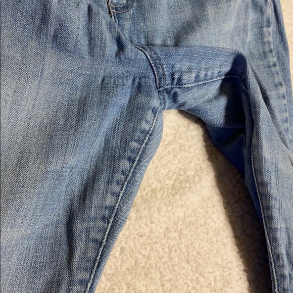 Distressed Lee Jeans size 12 Long - Picture 7 of 13